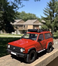 1/18 Otto Ottomobile Nissan Patrol GR Resin GRAPHITE Red  Hand Made