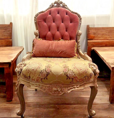 Une paire fauteuils louis - paire, de
