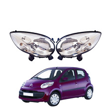 Paire De Phare Avant DX/SX Pour CITROEN C1 2005-2014 PRED. REG. ELETT