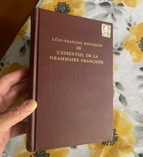 {Vtg 1st Ed}~Leon François Hoffmann~L'Essential De La Grammaire Francaise {1964}