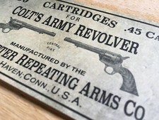 STICKER 45 Long Colt Army