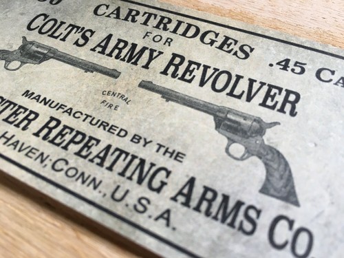 Sticker long colt army - long,