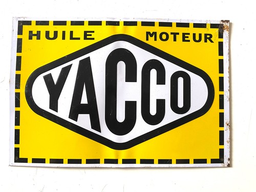 Ancienne plaque publicitaire - plaque,