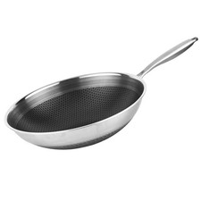 Wok 28 cm Inox Tous Feux