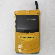 Téléphone Portable Motorola Startac 308C GSM 900 Jaune Noir