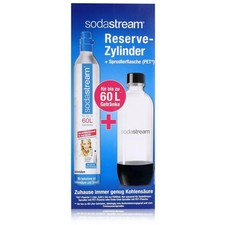 SodaStream Pack Cylindre CO2 60 L + 1 Bouteille Pet Sodastream