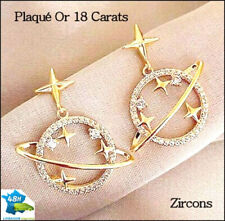 Plaqué Or 18K Boucles