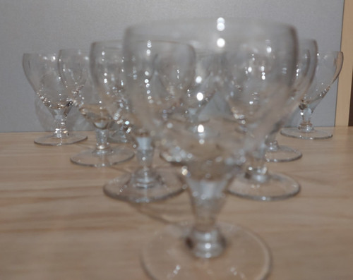 Lot verres vin en - 11,