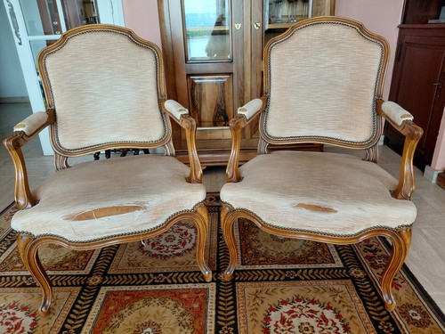 Fauteuils cabriolet style - 2,