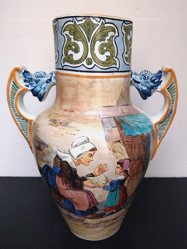 Vase balustre geo martel - vase,