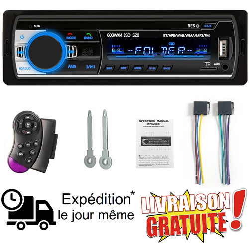 Autoradio voiture 1din lecteur - autoradio,