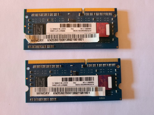 Barrettes mémoire ddr3l - barrettes,
