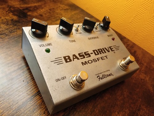 Pédale overdrive pour basse - pédale,