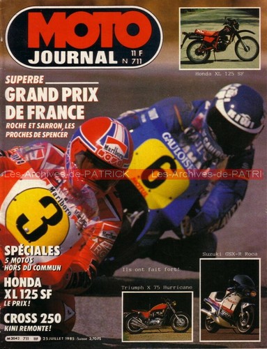 Moto journal 711 yamaha - journal, 350