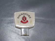 VINTAGE STROH SIGNATURE BEER TAP HANDLE--MINI--USES--ONE SIDED