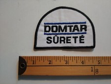 1 SECURITE SECURITY DOMTAR FRANCAIS QUEBEC FRENCH PATCH ECUSSON
