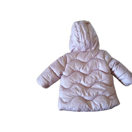 Doudoune fille rose poudré