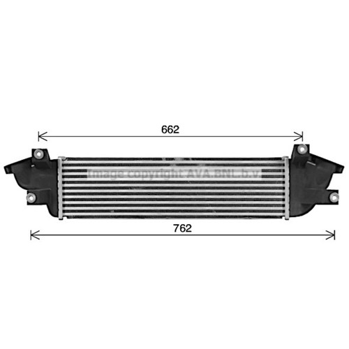 Intercooler aluminium pour - en,