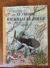 Hergé Tintin Le Trésor de Rackham Le Rouge 1st 1944 ULTRARARE
