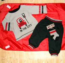 ENSEMBLE 3 mois 6 mois polo