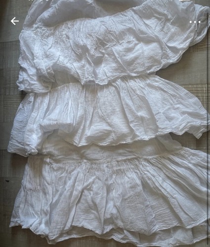 Jupe longue femme - , blanche