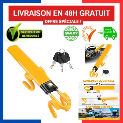 Antivol volant voiture canne - antivol,