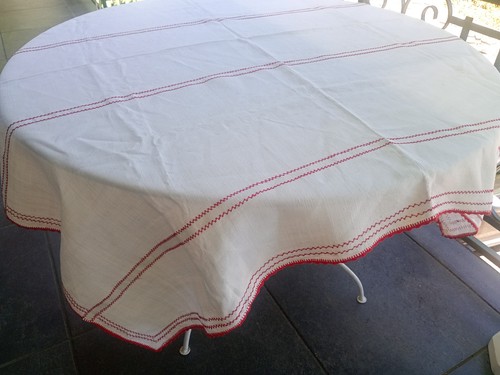 Nappe ancienne artisanal