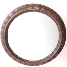 Miroir Cadre Rond Art Déco