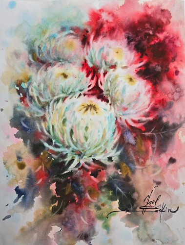Peinture originale aquarelle