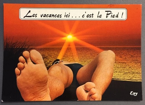 Carte postale humoristique - humoristique,