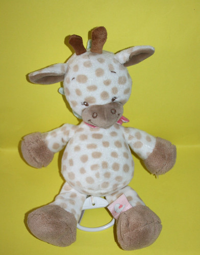 Nattou doudou girafe musical - doudou,