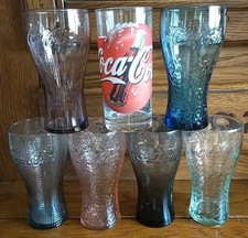 Lot de verres Différents COCA