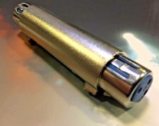 Adaptateur MICROPHONE Pour Magnétophone NAGRA  Xlr Femelle / Xlr Femelle