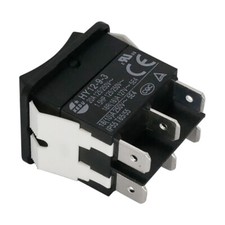 KEDU Pushbutton Switches HY12-9-3 6Pins Industrial Electric Rocker Switch