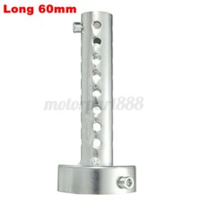 Long 60mm Silencieux Tuyau Pot échappement Insérer Chicane Killer Amovible Moto