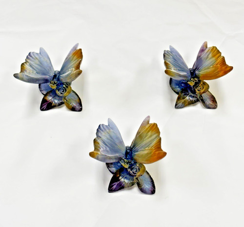 Daum papillon pate verre - daum, de