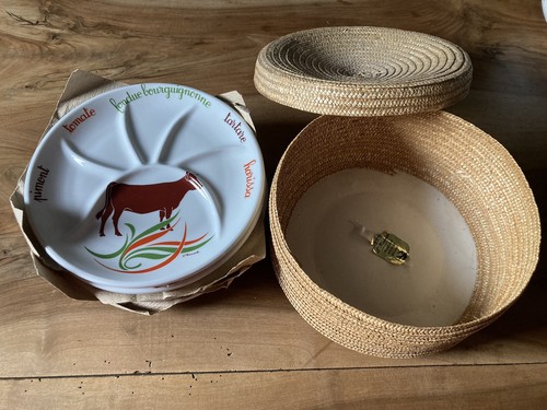 Assiettes fondue neuves - 6,