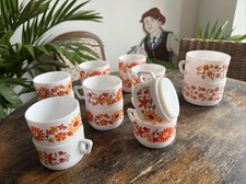 14 tasses à cafe de 125ml + 2