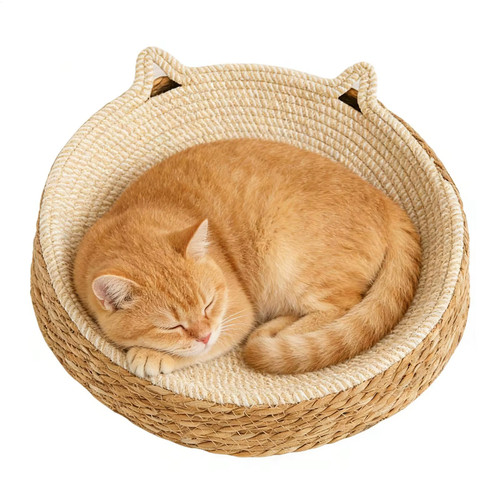 Lit chat sofa grattoir - chat, rotin