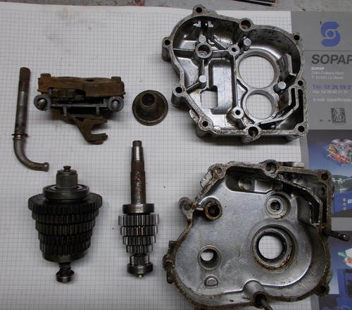 Motobécane d52 d75 boîte - boîte, de