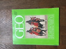 MAGAZINE GEO 34 1981 rei bouba