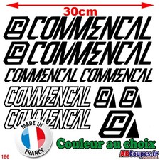 9 Stickers Commencal -