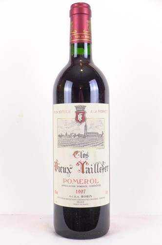 Pomerol clos vieux taillefer - clos,