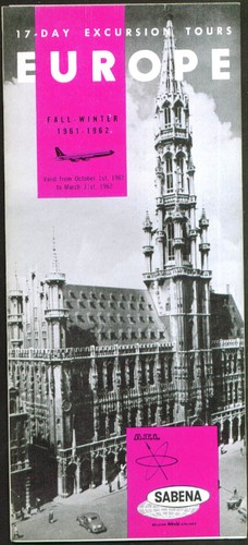 Sabena airlines europe day - airlines,