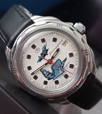 Vostok Wostok Komandirskie vintage Soviet USSR mechanical wrist watch