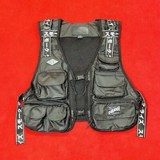 Smoke Rise Classic Military Style Black Vest RN82930