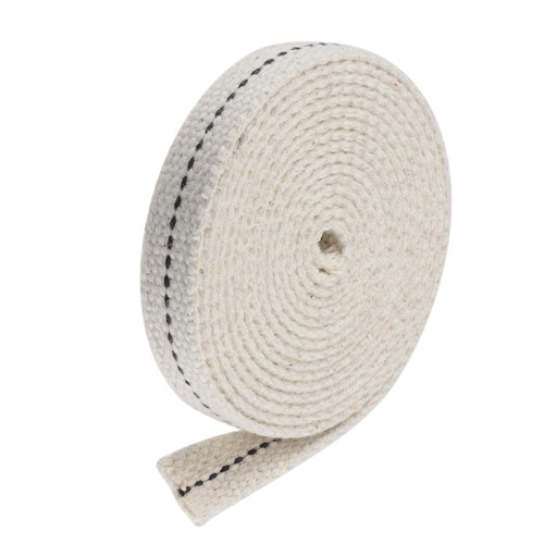 Huile lampe mèche coton - coton, 1/2