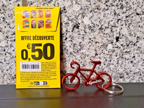 Porte cles velo gaulois - velo,