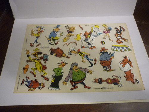 Planche autocollants lucky - planche,