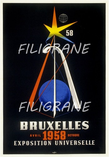 Bruxelles expo 1958 rjdv - bruxelles,
